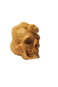 Sculpture - Vanité au serpent - Circa 1900 - Foto 1 di 12