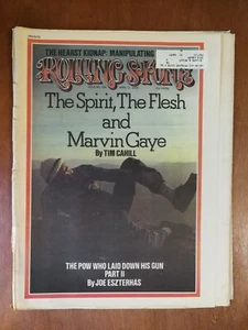 Vintage Rolling Stone April 11, 1974 #158 Marvin Gaye - Hearst Kidnap 525 - Imagen 1 de 1