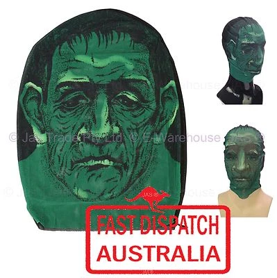 Halloween Fancy Dress Costume Party Mesh Stretch Face Mask Balaclava Zombie - Image 1 of 4