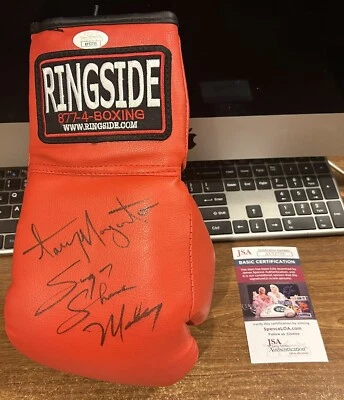 SUGAR SHANE MOSLEY/ANTONIO MARGARITO Signed Boxing Glove JSA AUTH Ringside AUTO - Image 1 of 4