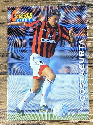 Cartão Panini Calcio 98 1998 Serie A #58 Alessandro Costacurta - Imagem 1 de 4