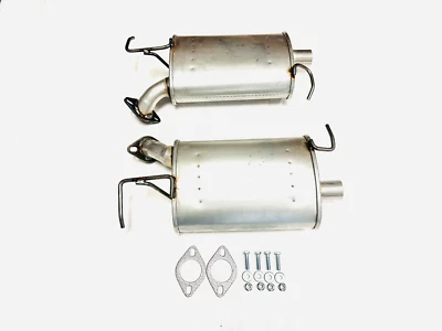 Se adapta a: Mazda CX-9 2007 3,5 L y Mazda CX-9 2008-2015 3,7 L silenciador lateral derecho/izquierdo Foto 1 de 4