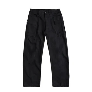 Nike Life Black Cargo Pants Size 36 Zip Fly Button Up Relaxed FJ0323 010 New - Picture 1 of 10