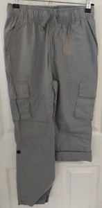 Brand New! Children's Place Boys Gray Convertible Cargo/Capri Pants Size 12 - Picture 1 of 6