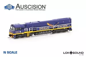 Auscision (NNR-16S) NR27 Indian Pacific MK1 - Blue/Yellow - N Scale DCC - Picture 1 of 2