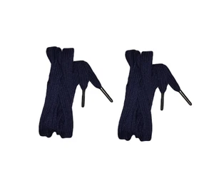 2 Replacement Drawstring String for Hoodie Hood Gym Basketball Shorts Navy Blue - Picture 1 of 1