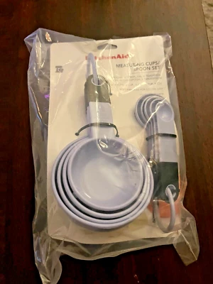 KitchenAid Measuring Cups And Spoon Set Lavender Cream - Image 1 of 3