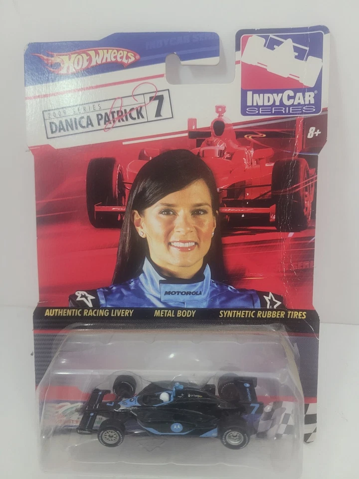 Danica Patrick No. 7 Motorola 2009 Series 1:64 IndyCar Hot Wheels Die Cast Car Foto 1 de 4