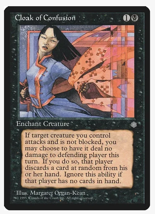 Cloak of Confusion Magic the Gathering  (x4) PLAYSET MtG Ice Age - Image 1 of 1