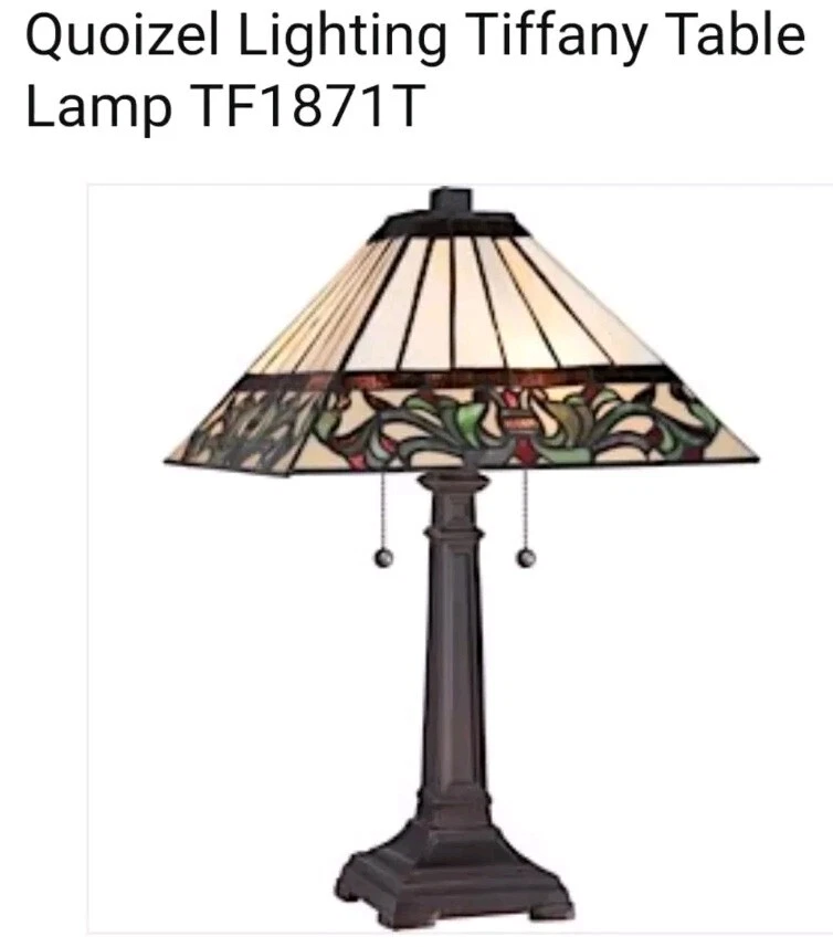 Quoizel Lighting TF1871t 台灯 — 第 1/1 张图片