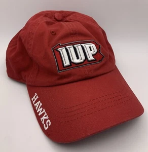 Indiana University of Pennsylvania IUP Crimson Hawks OSFA Mütze Baseball Cap Neu! - Bild 1 von 10
