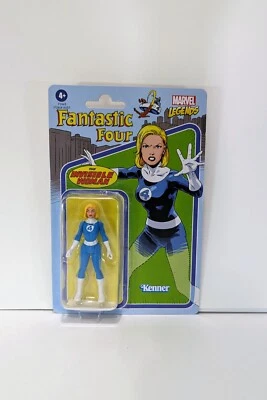 Figura de acción Marvel Legends MUJER INVISIBLE 3,75" (2022, Kenner/Hasbro) #F2663 Foto 1 de 2