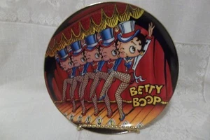 BETTY BOOP DECORATIVE PLATE "IT'S SHOW TIME" THE DANBURY MINT - Picture 1 of 2