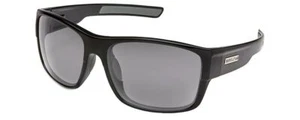 Suncloud by Smith Optics Range Polarized Sunglasses Black & Grey Large Oversized - Picture 1 of 1