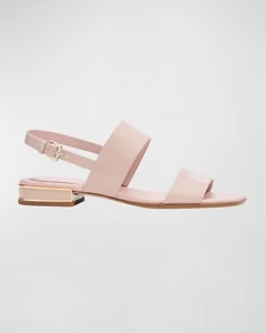 Kate Spade New York Women's Merritt Slingback Flat Sandals, Beige Size 6.5M - Picture 1 of 5