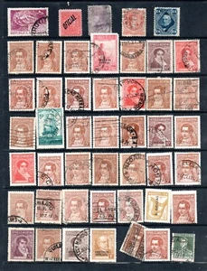 ARGENTINA, LOTE DE SELLOS, MAYORIA CIRCULADOS   ( NEA-010 ) - Picture 1 of 1