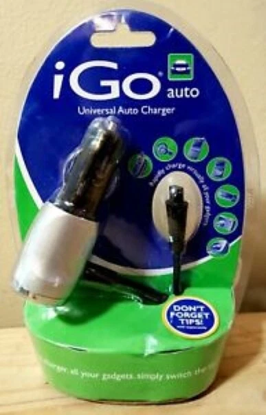 NEW iGo Universal Auto Charger Car DC & Travel System power adapter cell phone - Image 1 of 1