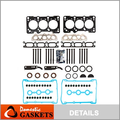 Juego de pernos de junta de culata para 00-05 Audi Allroad Quattro S4 A6 Quattro Turbo 2,7 L Foto 1 de 4