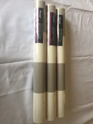 3 rollos de papel tapiz NORWALL SY33944 Simply Stripes 2 rayas gris blanco NUEVO Foto 1 de 4