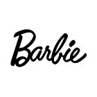 Die-Cut Vinyl BARBIE Logo Window Decal Bumper Sticker Pink Princess Girl Mattel