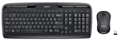 Logitech MK320 Wireless Desktop Keyboard and M220 Mouse Combo Receiver Batteries - Image 1 of 4