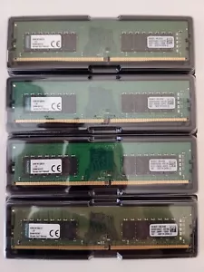 KINGSTON 64GB 4X16GB KVR21N15D8/16 DDR4 PC4-17000 2133MHZ RAM MEMORY - Picture 1 of 1