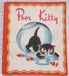 Poor Kitty by: Elizabeth Tedder - Whitman Paperback 1945 - Picture 1 of 5