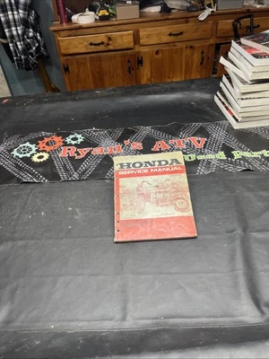 Nuevo de Lote Antiguo Honda Manual de Servicio de Fábrica 1991-1992 TRX250X Fourtrax 61HC052 B9 Foto 1 de 3