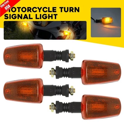 Luces indicadoras de señal de giro traseras 4 piezas para Yamaha XT350 XT600 XT550 XT250 FZ750 Foto 1 de 4