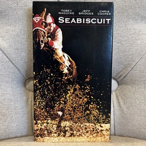 SEABISCUIT – Tobey Maguire (VHS, 2003) Great Shape - Picture 1 of 7