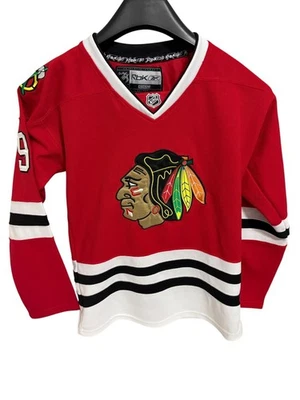 Camiseta deportiva cosida Reebok Brad Richards juvenil grande Chicago Blackhawks 91 Foto 1 de 4