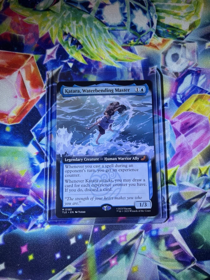 Katara, Waterbending Master - Extended Art #180 - Avatar: Eternal - NM MTG - Image 1 of 1