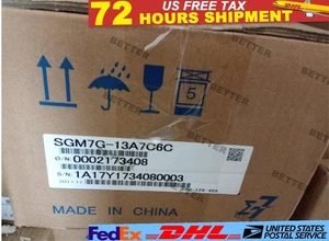 Yaskawa SGM7G-13A7C6C Servo Motor 1PC New Expedited Shipping SGM7G13A7C6C - Picture 1 of 2