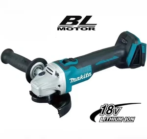 Makita 18V 125Mm DGA404 Brushless Lithium Electric Angle Grinder Rechargeable UK - Picture 1 of 12