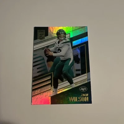 2022 Panini Donruss Elite - Zach Wilson #5 Status Sparkle /275 - Image 1 of 2