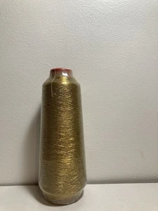 Gold Metallic Sewing Machine Embroidery Threads tangle free NEW - Picture 1 of 2
