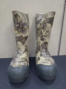 New Cabelas Zoned Comfort Trac 2000 Insulated Rubber Hunting Boots Mens 13M - Picture 1 of 10