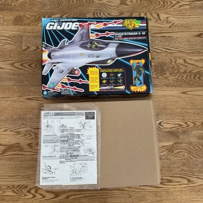 1993 HASBRO GI JOE GHOSTSTRIKER X-16 JET с коробкой и BP полный работает MT- - Изображение 1 из 4