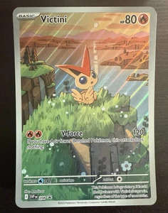 Pokémon Victini SVP 208 JUMBO Card Black Bolt White Flare PROMO 2025 - Picture 1 of 1