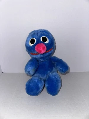 Escuela de peluche vintage 1993 Sesame Street Grover Foto 1 de 4
