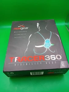 TRACER360 Visibility Vest Multicolored Illuminated Reflective - Picture 1 of 5