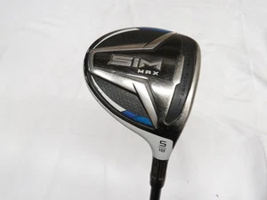 Used TaylorMade SIM Max 18* 5 Fairway Wood 5W Fujikura Ventus Regular flex +HC - Picture 1 of 9