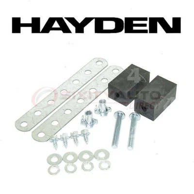 Hayden Engine Oil Cooler Mounting Kit for 1975-1995 Chevrolet G20 - Belts jb Foto 1 de 4