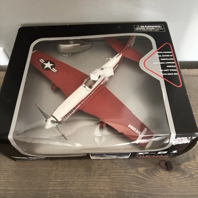 New-ray P-51 Die cast And Plastic With Rotating Propeller 1/48 Scale NIB - Image 1 of 4