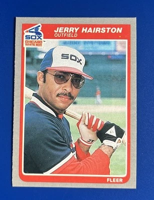 1985 Fleer Baseball Jerry Hairston Chicago White Sox #515 - Image 1 of 2