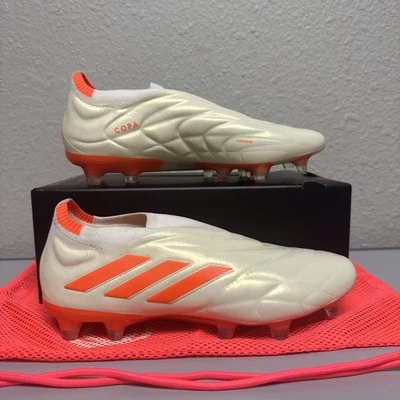Botines de fútbol Adidas COPA PURE+ TERRENO FIRME Blanco/Naranja HQ8894 Hombre 8/9 Mujer Foto 1 de 4