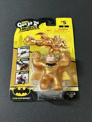 Heroes of Goo Jit Zu Minis - DC Gold Batman - ULTRA RARO - NUEVO Foto 1 de 2