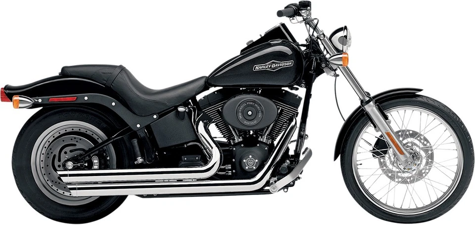 Escape cromado Cobra Speedster Slashdown compatible con 1999-2006 H-D Softail 6850 Foto 1 de 3