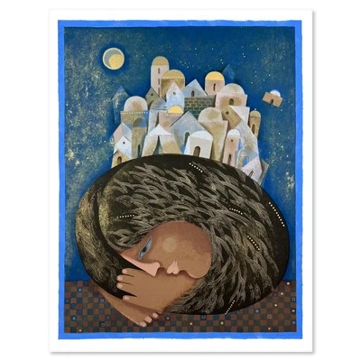 Serigrafía artística Samy Briss edición limitada firmada a mano y #'d, LOA Foto 1 de 2