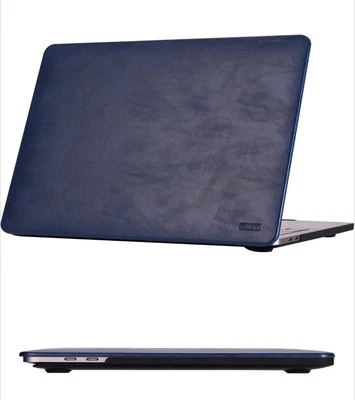 Funda rígida de plástico para Apple MacBook Air 13 pulgadas - azul marino Foto 1 de 4